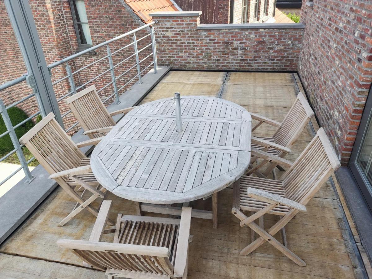 Vakantiewoning Op Den Briel Lokeren Bagian luar foto